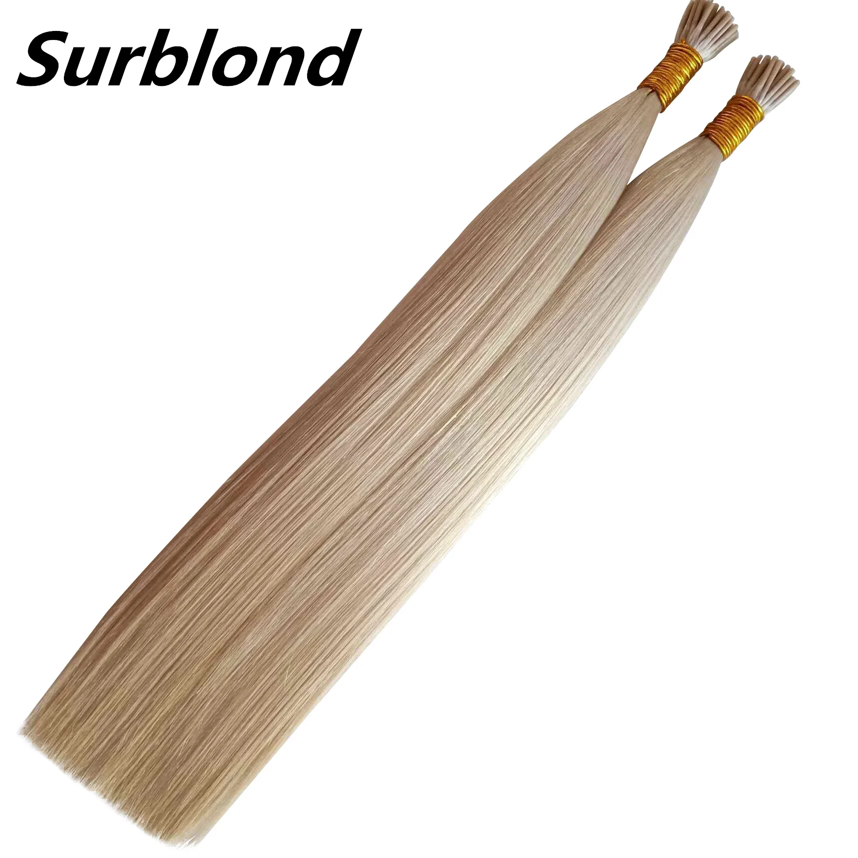 
RTS ready to ship Full Cuticle Aligned Russian Double Drawn Italy Keratin I Tip Human Hair Extensions individual human hair 