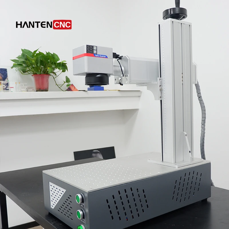 JPT MAX High Quality 20w/30w/50W/100w Fiber/UV/CO2 Laser Marking Machine for Metal Wood Plastic