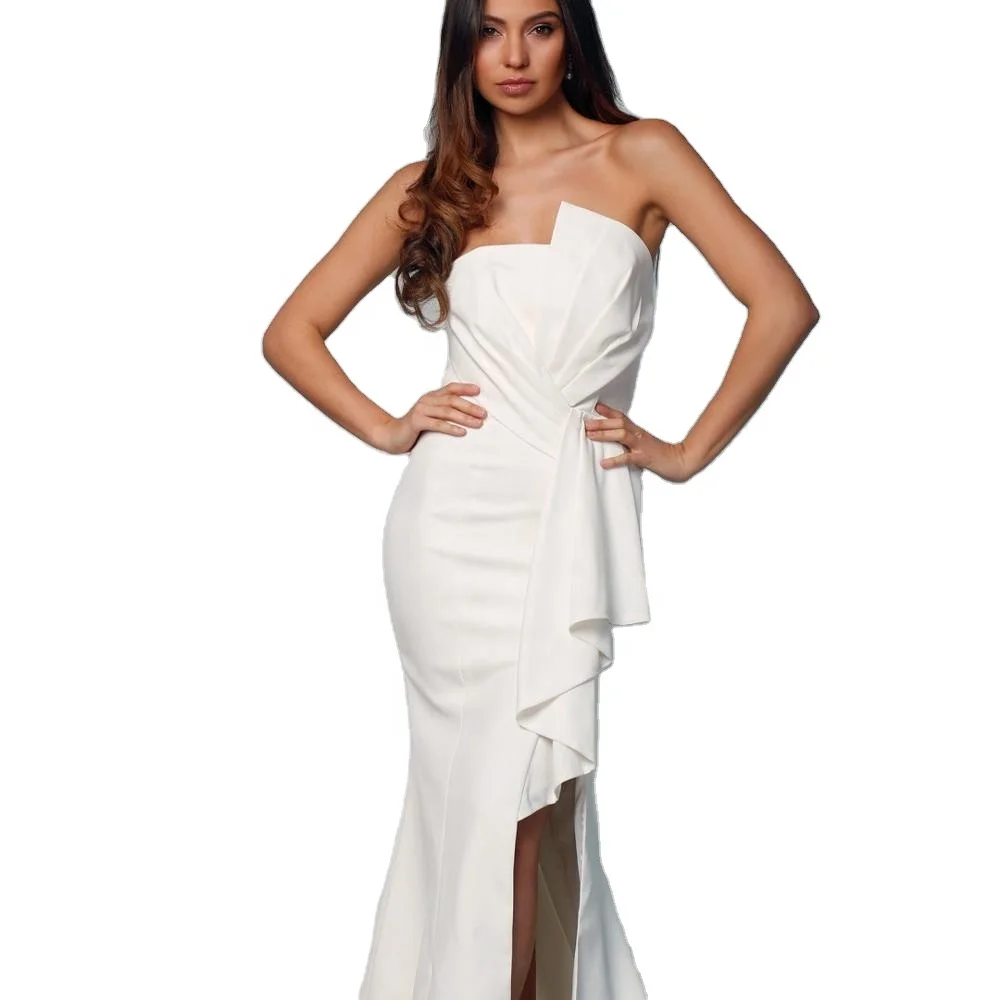 white dresses for full figured women evening marriage party plus size wedding dresses for bride