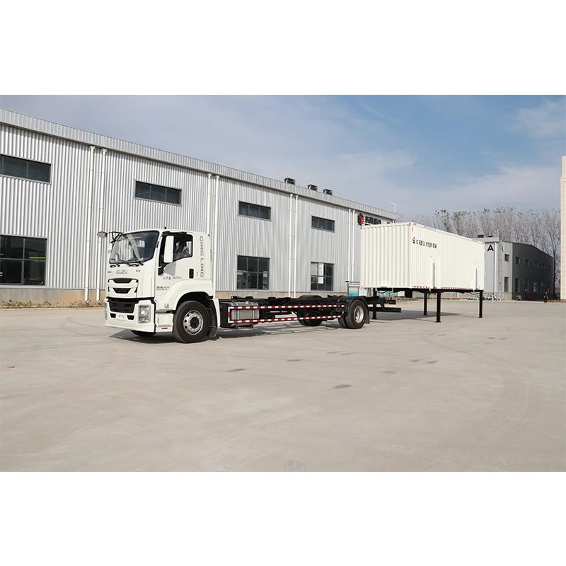 Low Price Isuzu 4*2 15 Ton Detachable Swap-Bodie Vehicle Van Cargo Truck