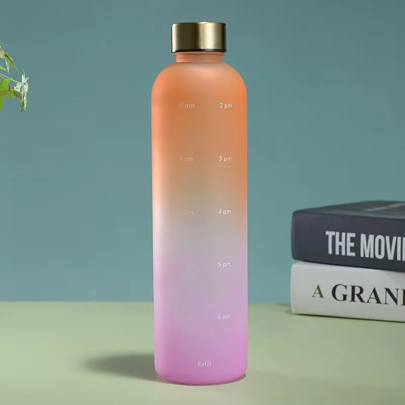 Water Cup Plastic Cup Stainless Steel Bottle Lid Plastic Water Bottle Design Colorful Water Bottle