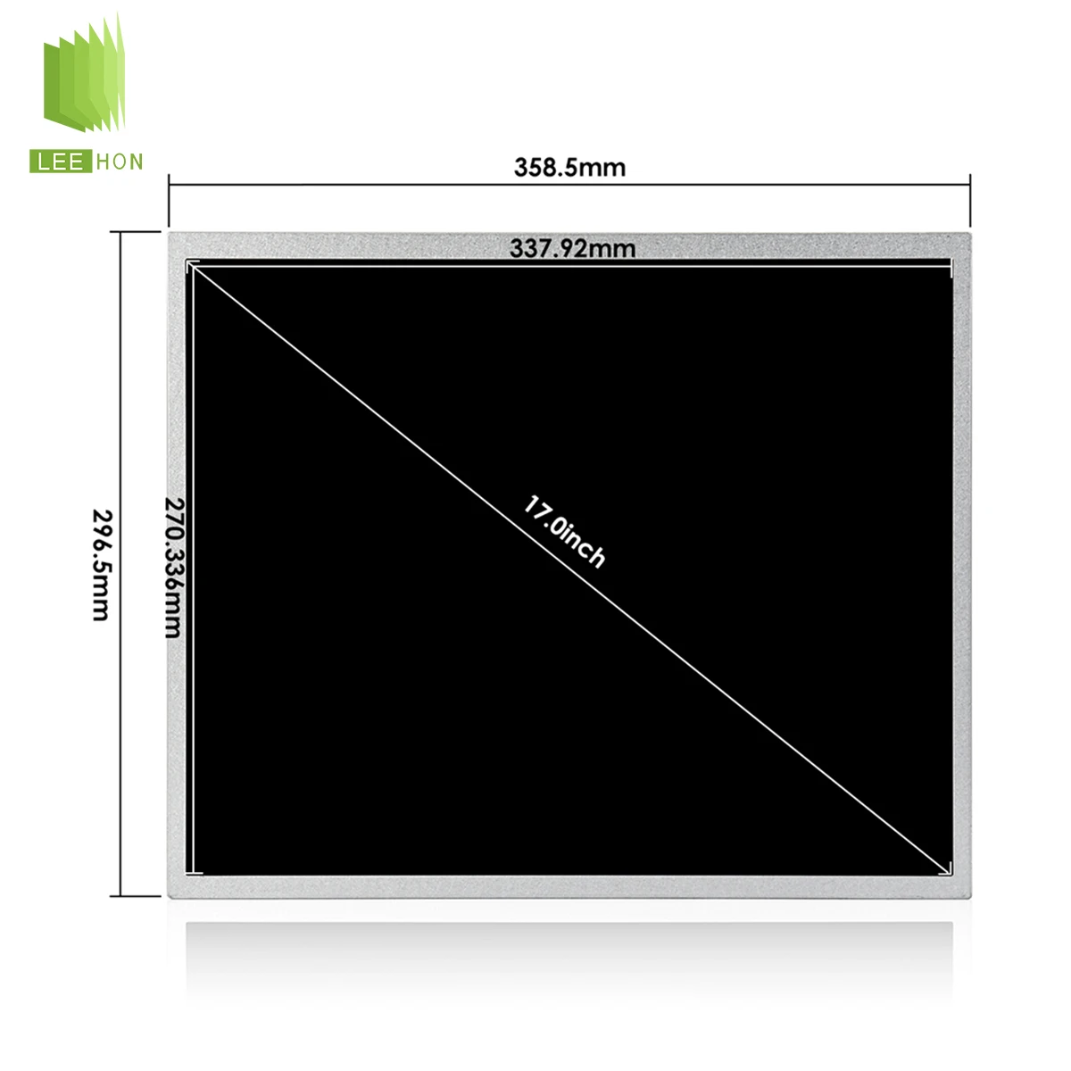 AUO 17' Factory Power Monitoring System LCD Panel 1280*1024 LCD Screen Display 30 Pins 17 Inch LCD Module
