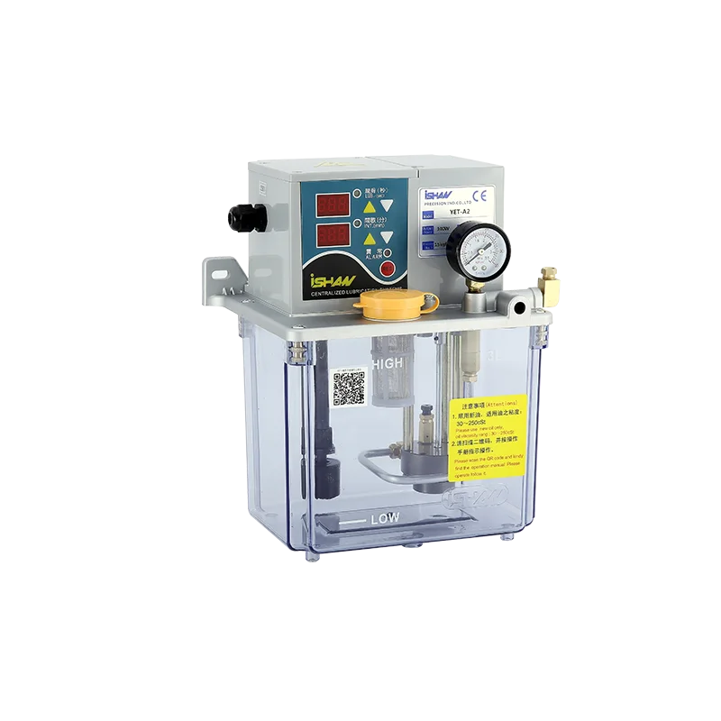 Hotselling Thin Oil Volumetric Electric Lubricator OEM CE 2L 3L 4L Thin Oil Positive Displacement Lubricator Oiler YET-A2