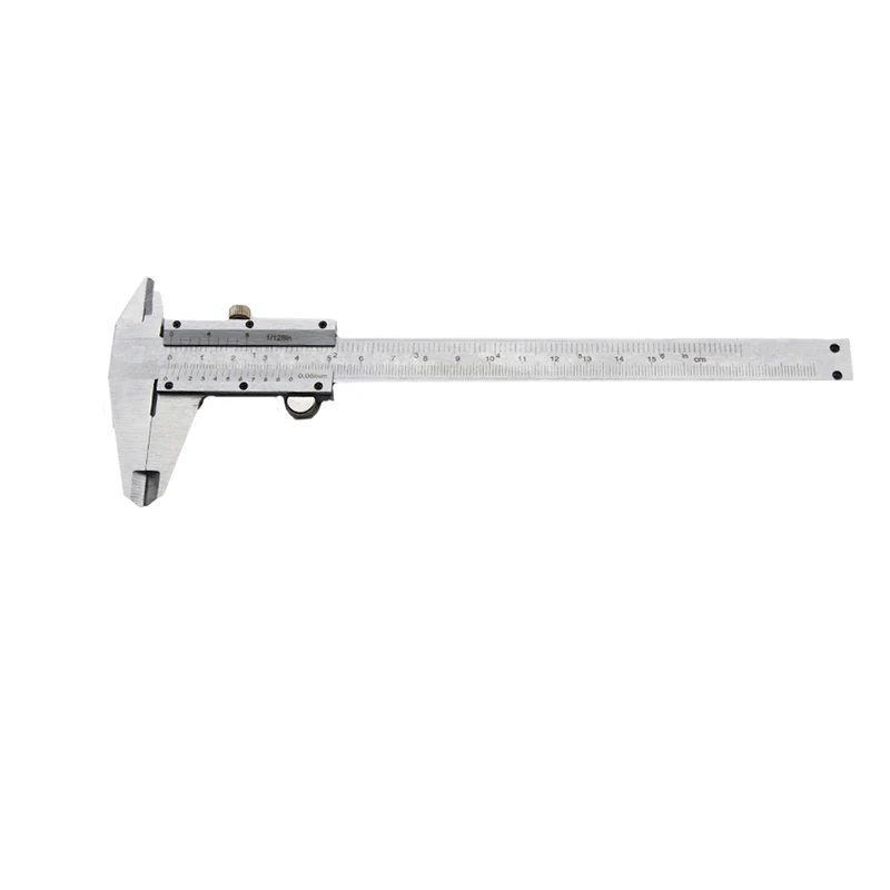 Metal 0-150mm/0.05mm Carbon Steel Vernier Caliper Gauge Micrometer Measuring tool Instruments calipers