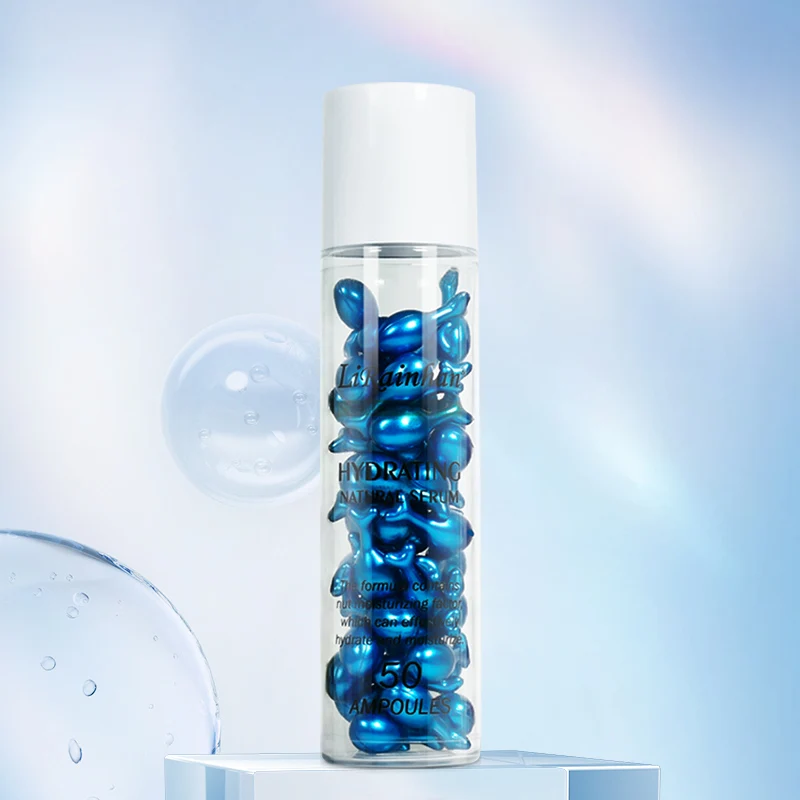 Placenta Capsules Face Serum Resist Early Aging Whitening Essence Hydrating Firming Skin Repair Essence Cosmetics