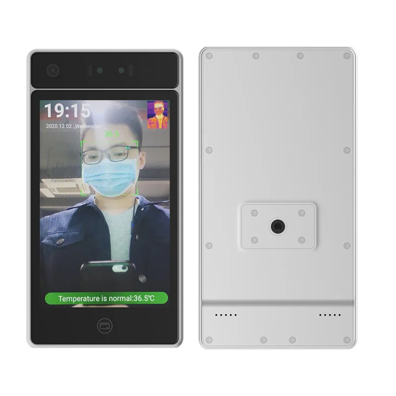New Launch Binocular Camera Android Time Attendance Face Recognition Support Controlled By Smart Phone And Computer