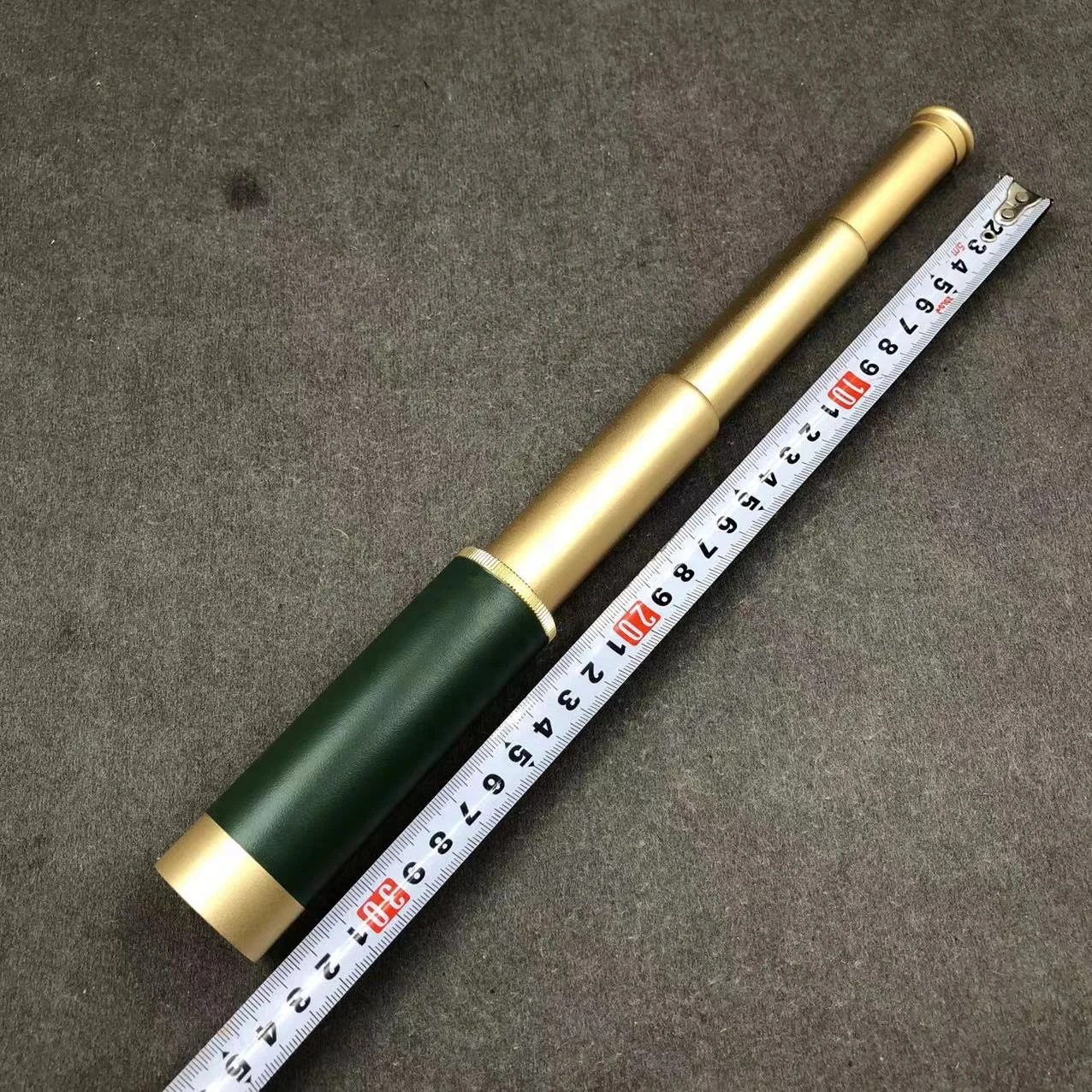 Monocular Telescope - Handheld Collapsible Brass Telescope - 25x30 Zoomable Portable Pirate Spyglass For Hiking