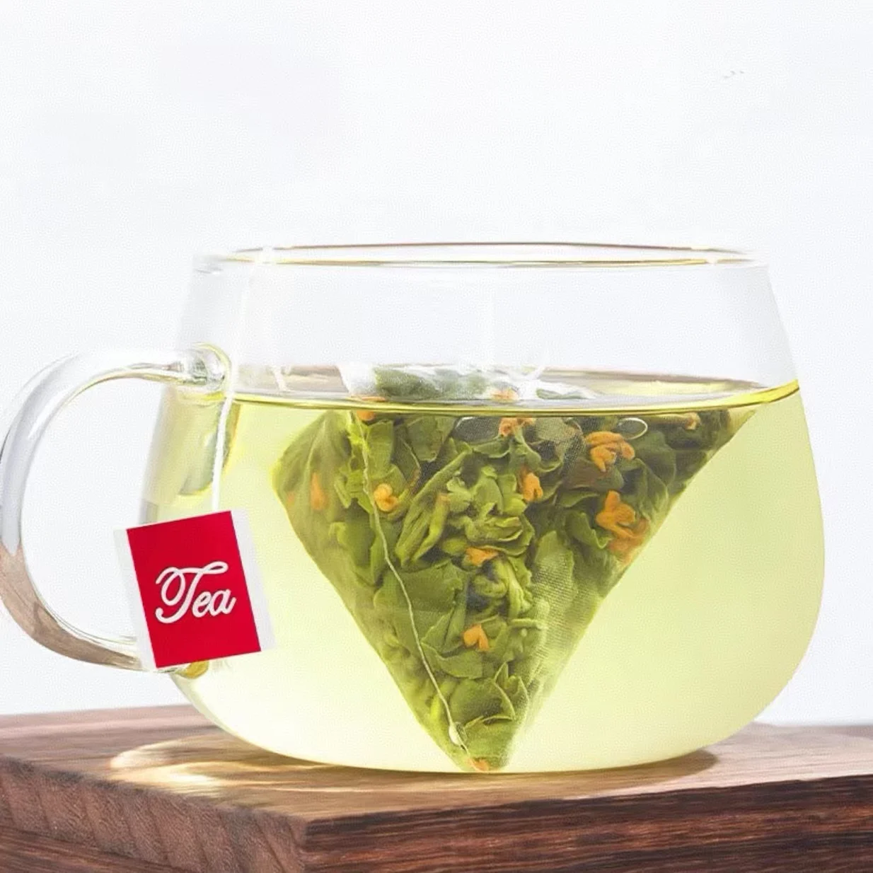 Factory Direct Osmanthus Oolong Tea Health-Enhancing Slimming Flower Tea in Triangle Box Packaging Supports OEM