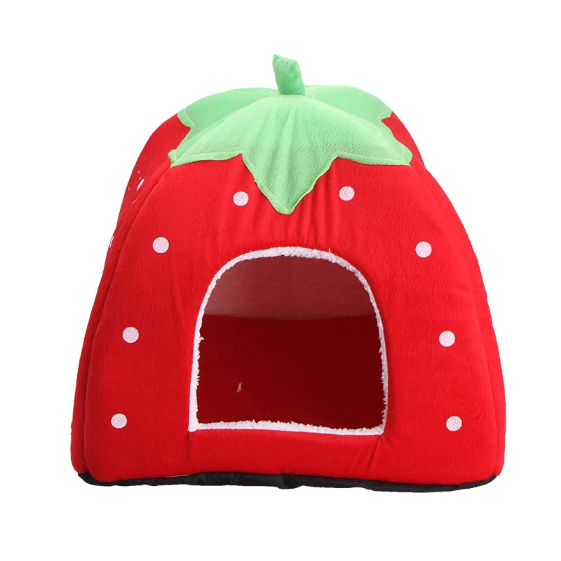 Small Animals Cages Sleeping Bed Hamster Pet Soft Cotton Fleece House For Guinea Pig Cages Pets Product