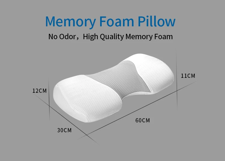 2022 new adjustable medium hard bed sleep profile memory foam pillow is suitable for family hotels