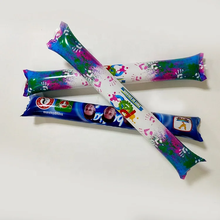 Event Promotional Printed Custom PE Inflat Cheering Bang Bang Stick