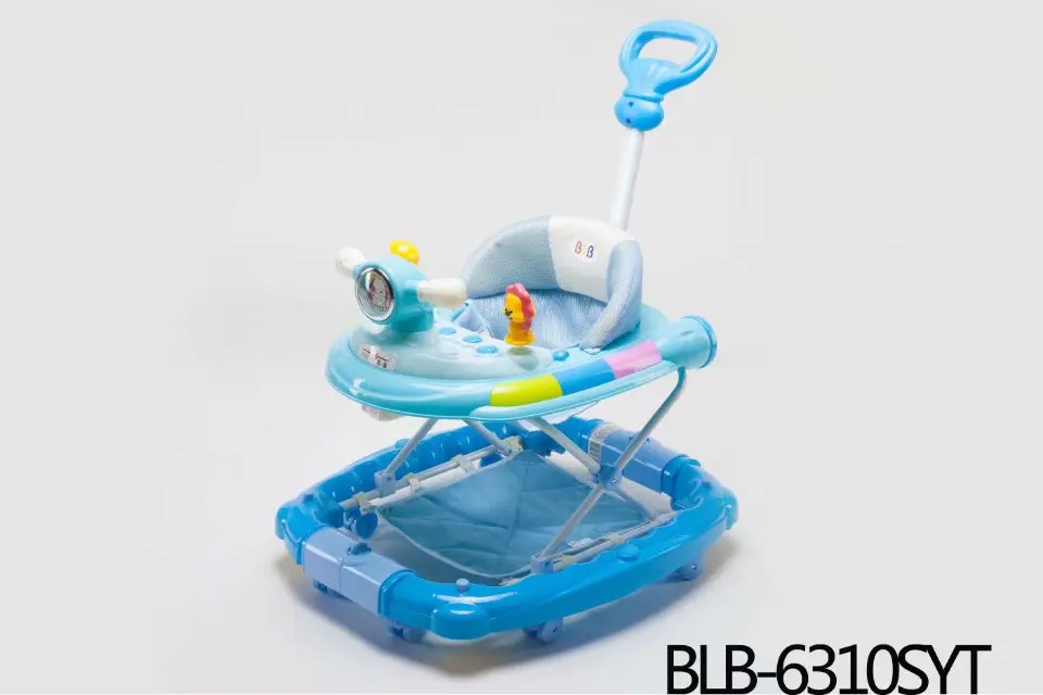 2021 seat replacement 3 in 1 old fashioned round baby walker for baby going outside cheap baby walker with rocking function