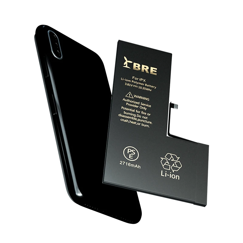 OEM 2716mah  battery smartphone mobile cellphone battery for iphone X