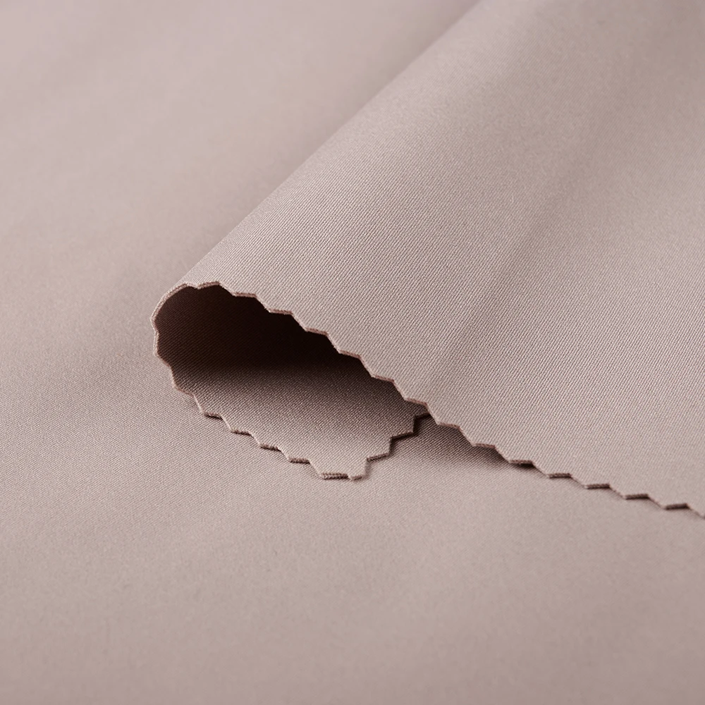 Customization  Eco-friendly spandex  High Stretch Breathable Recycled micro Interlock Fabric For Gym Yoga Wear and bar