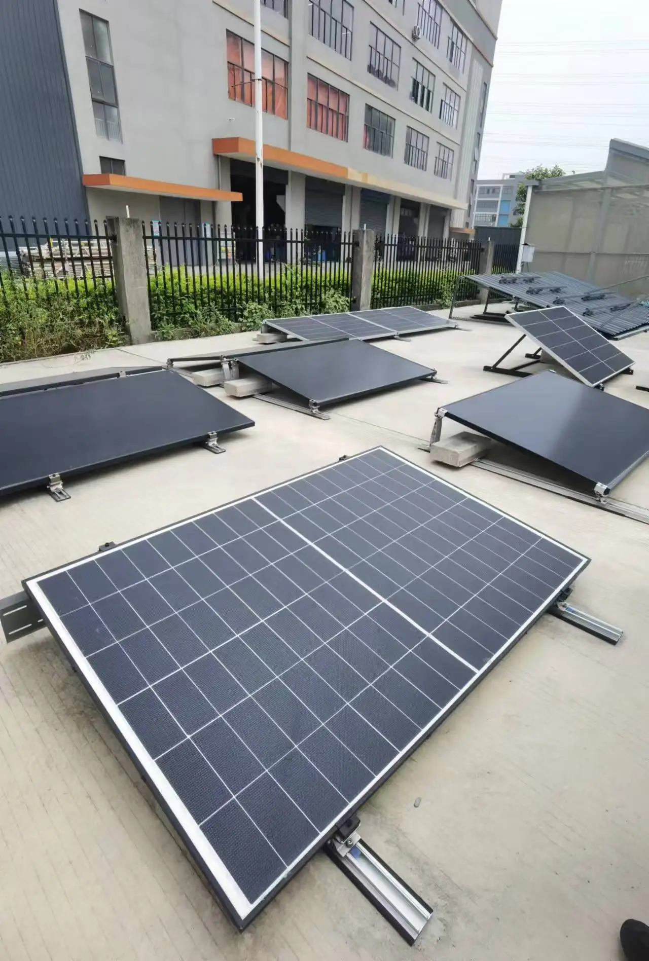 Factory Prices Solar Panel Mounting Brackets Aluminum Part Photovoltaic Support Aluminium Alloy Accessory