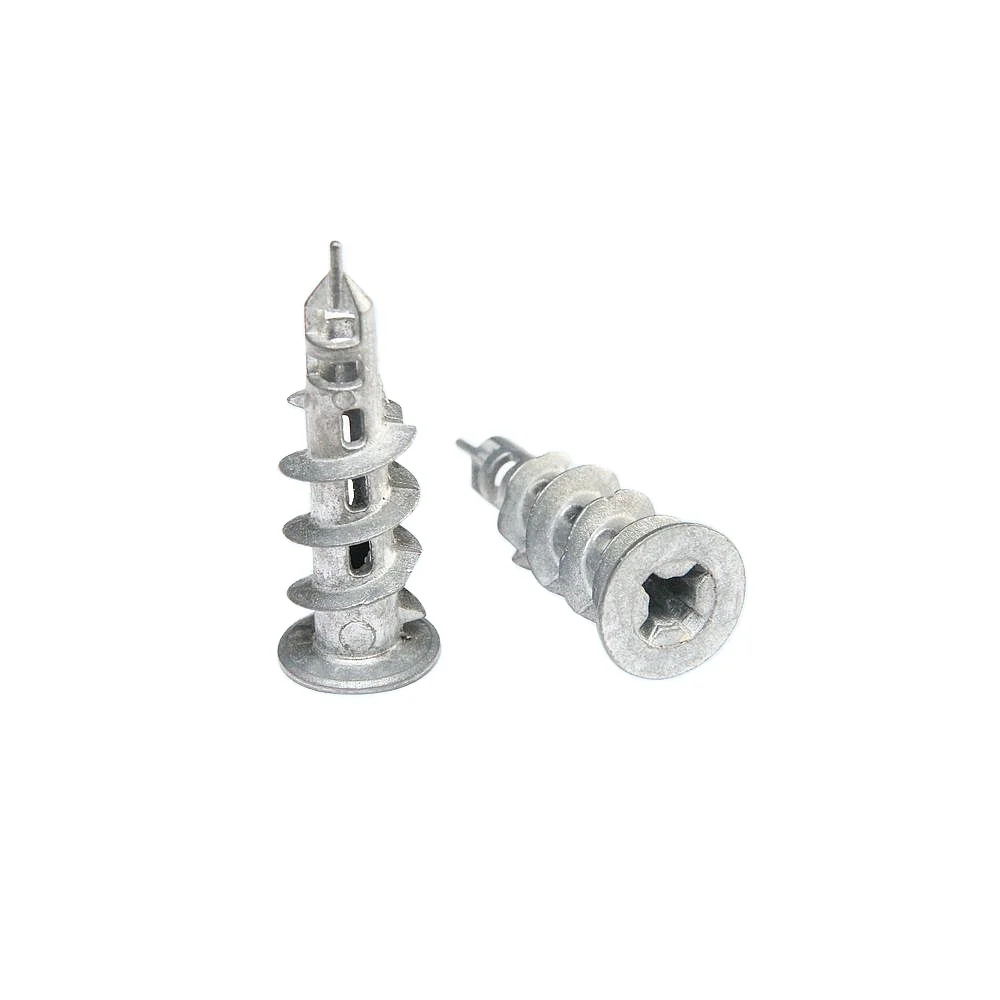 Drywall Screw Fast Speed Expansion Anchor Zinc Alloy Material EZ-Anchor