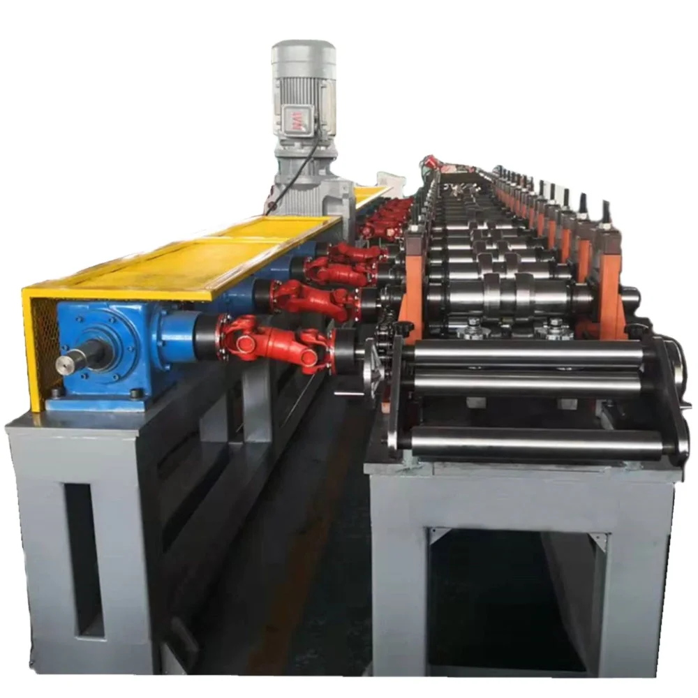 C Channel Used For the Elevator Cold Roll  Forming Machine With Gear Box Driving
