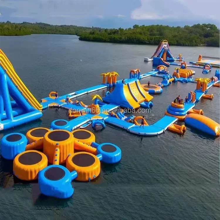 Commercial Floating Toys Inflatable Water Park Beach Waterpark For Adult And Kids Play Park Aquatic Water Park Equipment Set