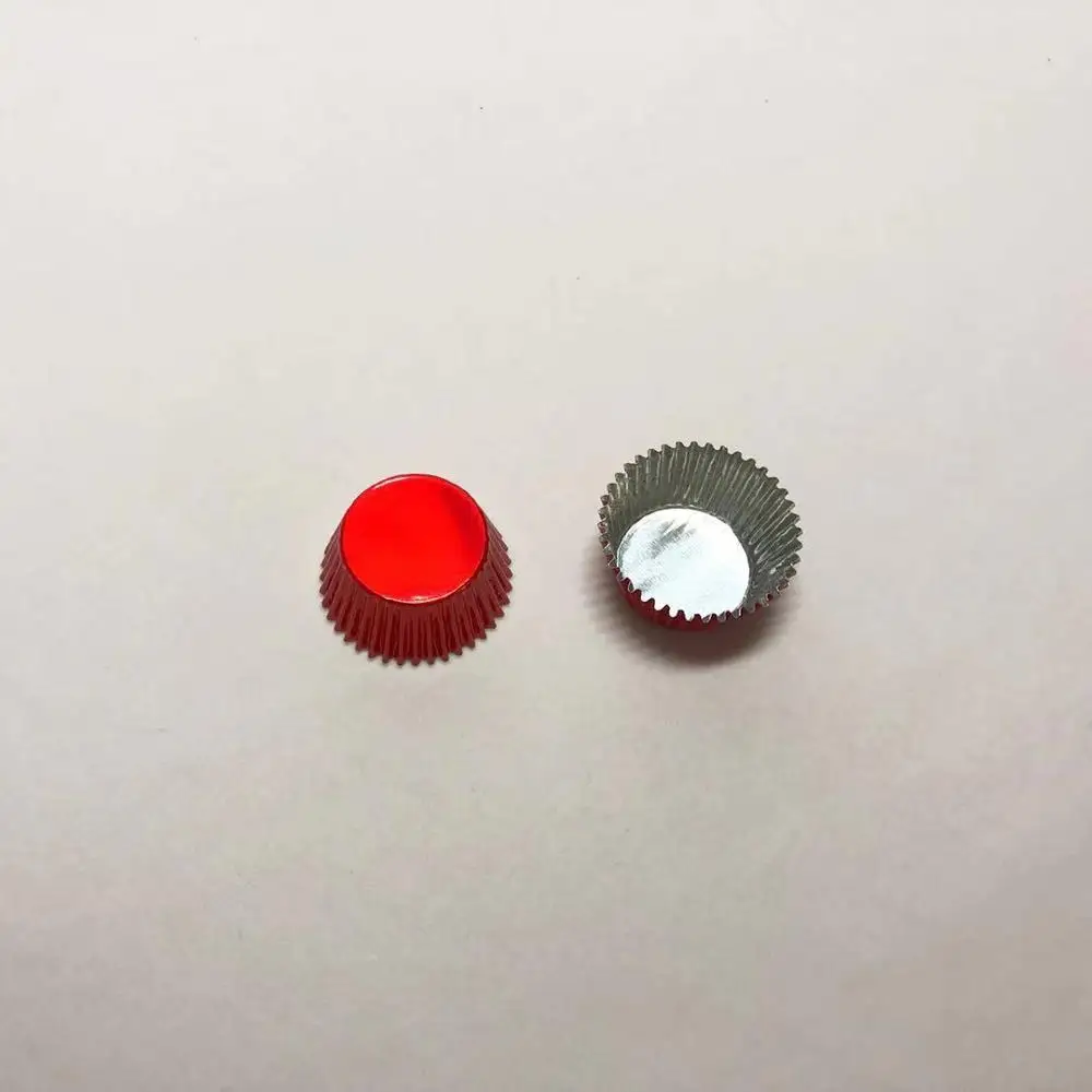 Different shape and different use aluminium foil chocolate cup Aluminum foil pudding cups