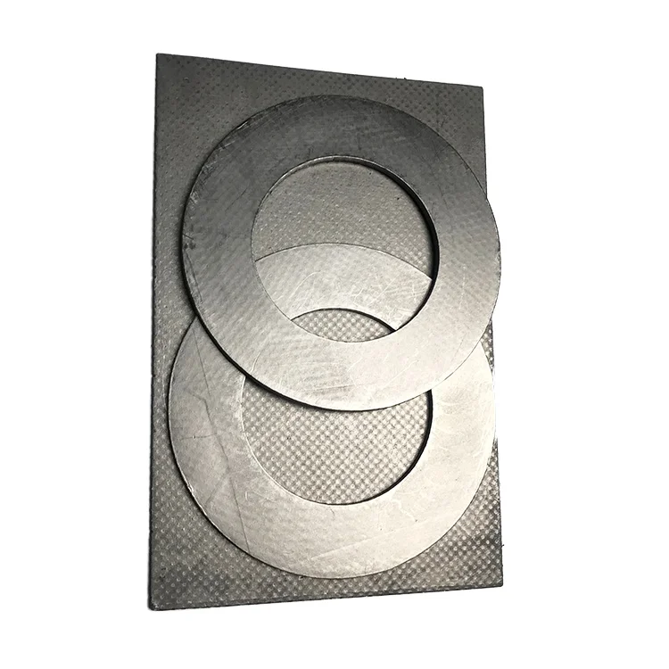 Excellent Compressbility Composite Graphite Sheet with Perforated SS304 316 Inserted