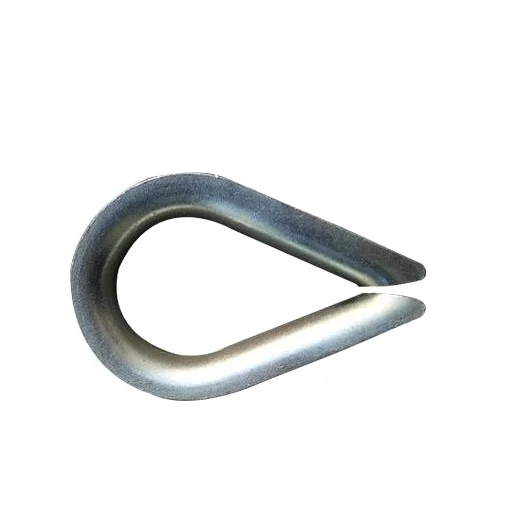 DIN6899B galvanized wire rope thimble/thimble for wire rope sling