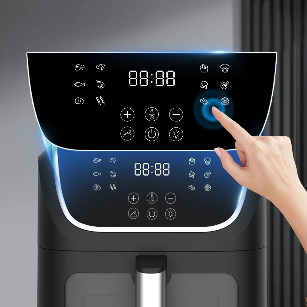 7L Air fryer 1700W double heating element window Air fryer Home cooking Household