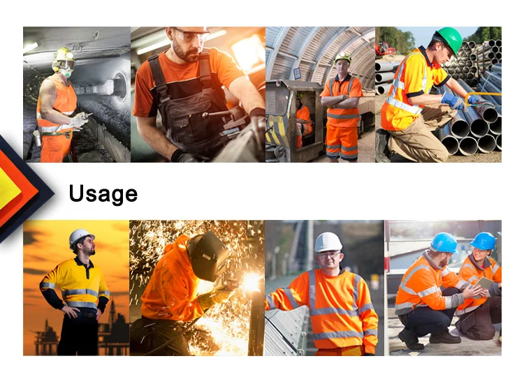 Manufacture Pullover 100% Cotton Knitted Flame Resistant FR Fleece Fireproof Sweatshirt For Workers