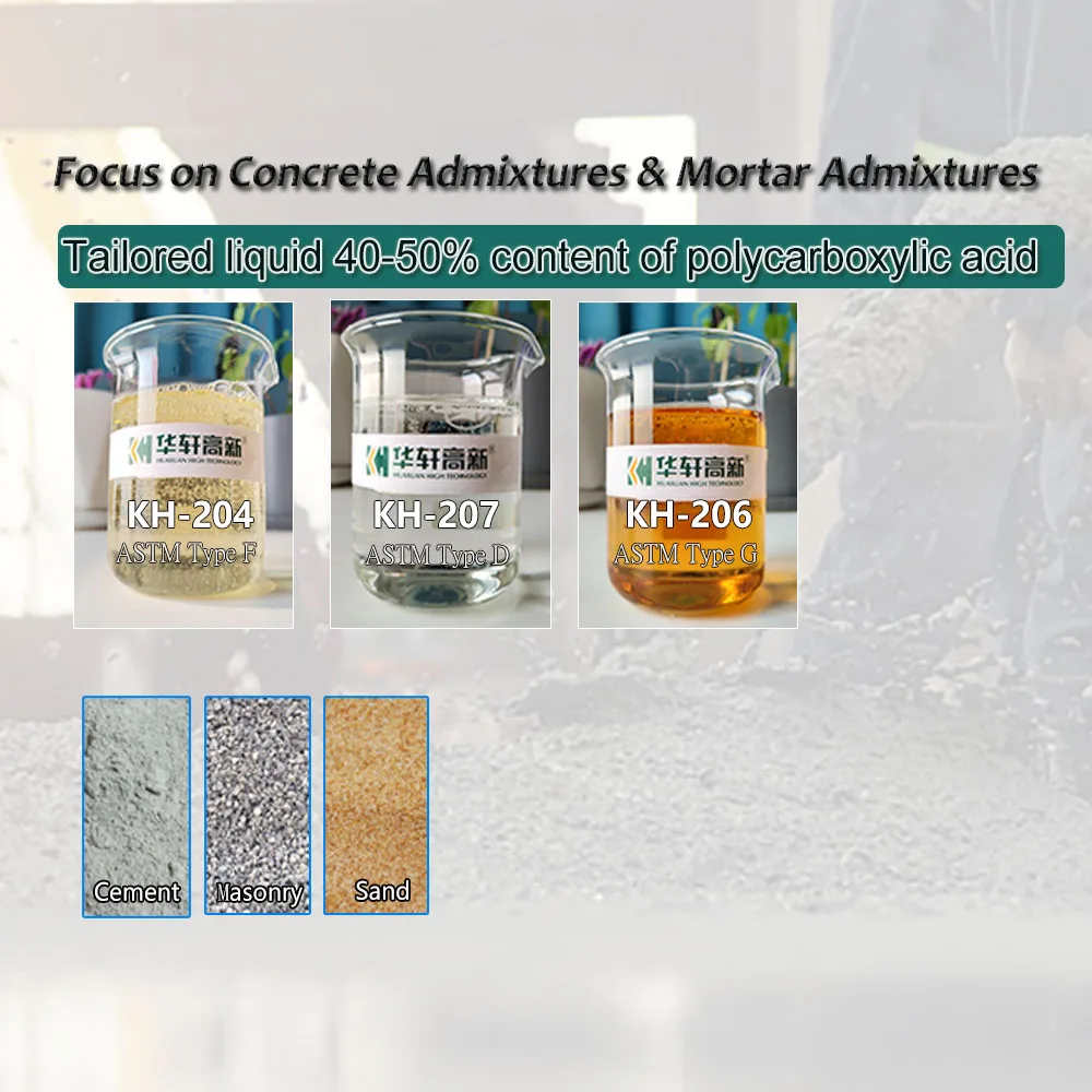 Concrete water reducing agent of polyacrylic acid