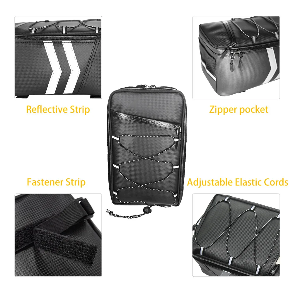 IDS Wholesale High Quality Waterproof Delivery Bag Motorcycle Saddle Tank Bag Bike Bag