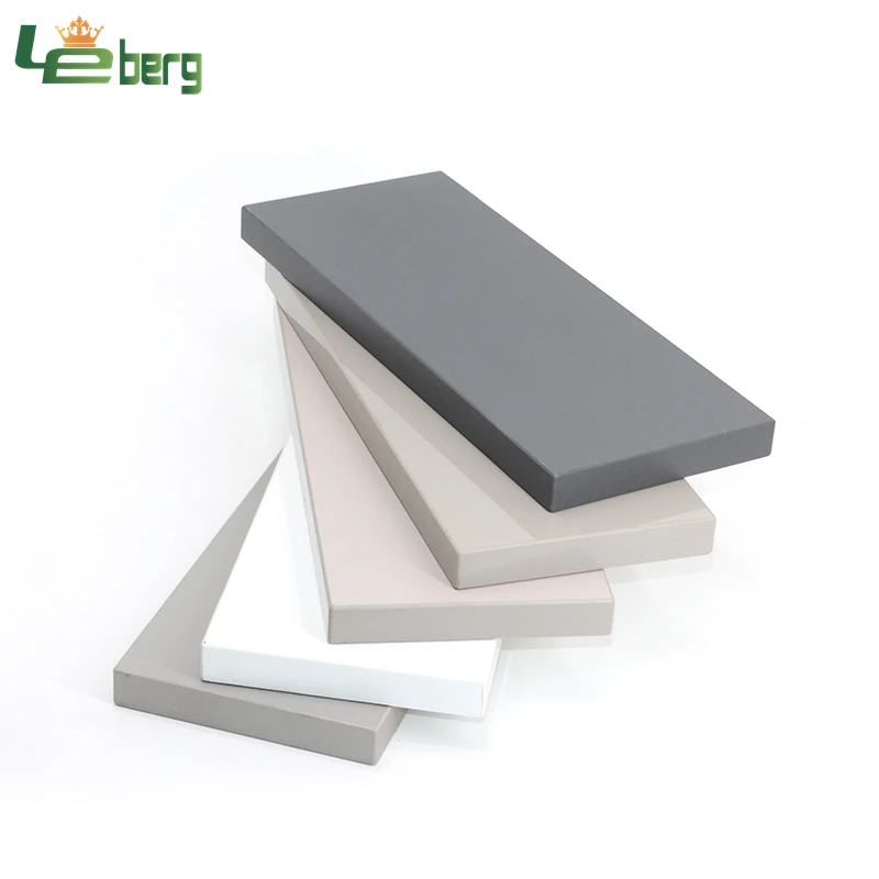 Best Quality Mdf Board PET Film Faced Melamine Laminated High Gloss Wood Fibreboards With Competitive Price