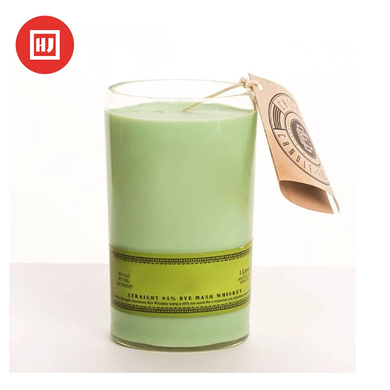 Scented Candle Crystal Salts Apricot Coconut Wax Scented Candle Concrete Scented Candles Pack Of 12