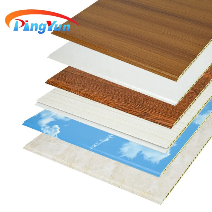 PVC Ceiling Panel PVC Ceiling Tile Interior Wall Decorative Building Material Panel