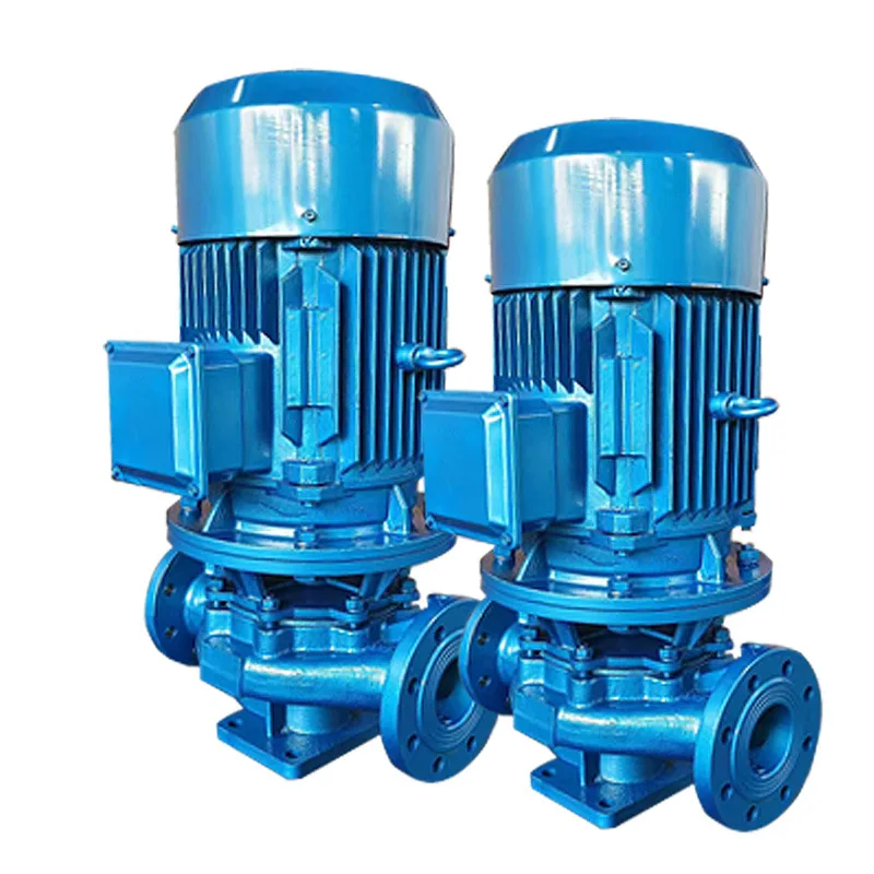 Factory supply single-stage pipeline centrifugal pump air conditioning system cast iron in-line pumps