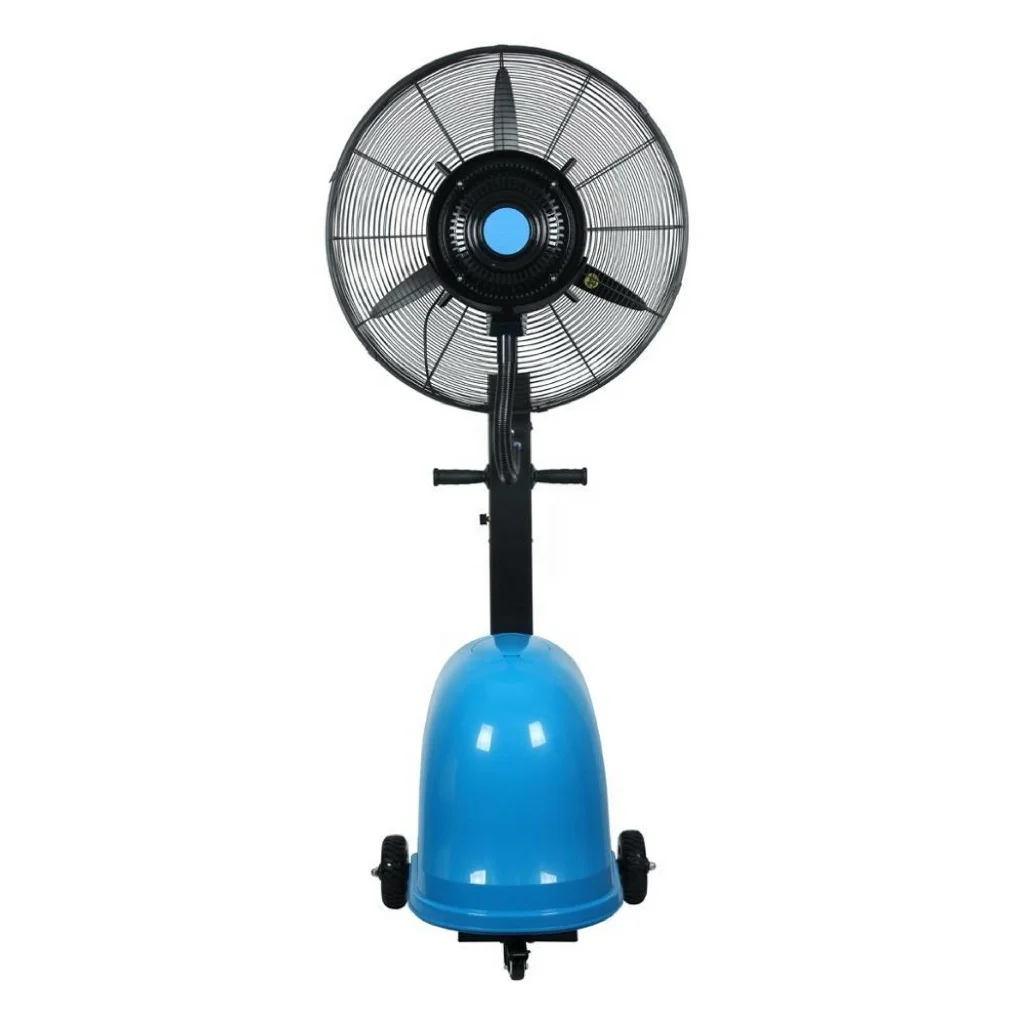 Portable fan Handheld Desk Use Battery plastic mini water spray fan Mist Fan