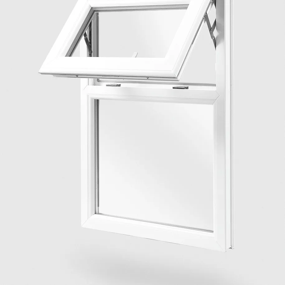 wholesale high quality balcony security design tempered glaze top hung window