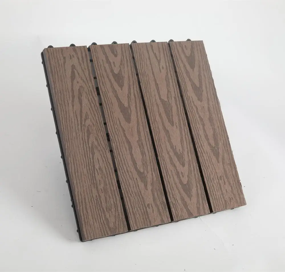 
Weather Resistant WPC decking for Outdoor Garden Floor Covering 
