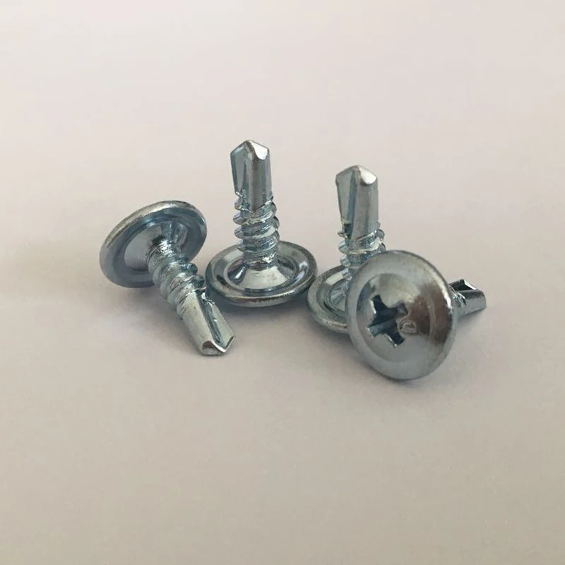 
Factory plastic ground screw all size zinc self drilling roofing screws 