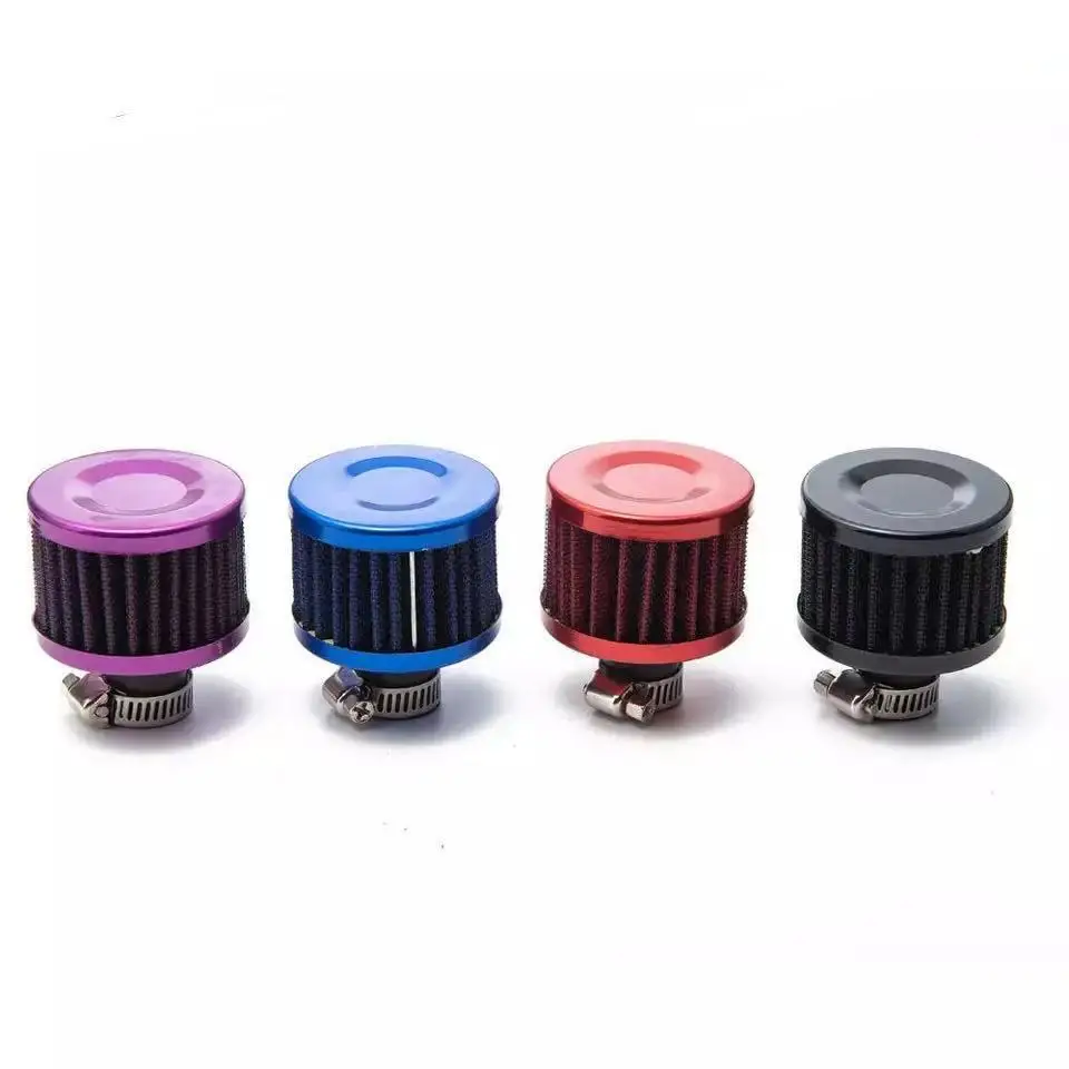 12MM High Flow Cold Air Intake filtro de aire del coche Universal Car Air Breather Filter For Motorcycle