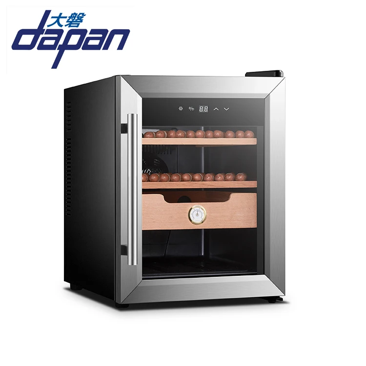 BCC-69D Dual zone two purpose thermoelectric semi-conductor humidor cabinet electrical cigar