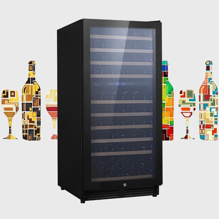 Factory Custom wine cooler and cigar humidor monster mini bar cooler small fridge for room