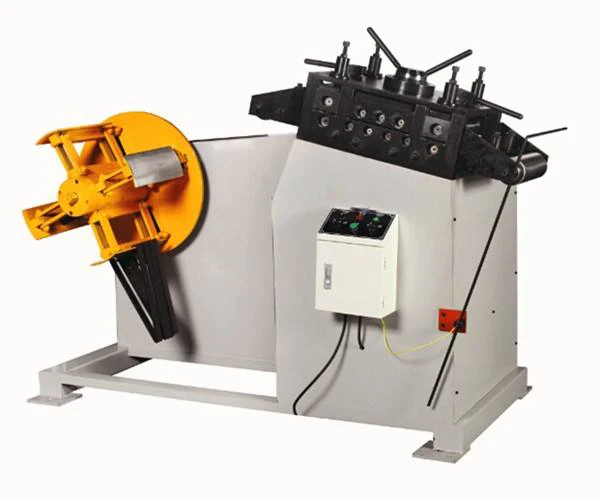 2 In 1 Straightener And Decoiler Leveler And Uncoiler Rack Leveling Machine For Sheet Coil