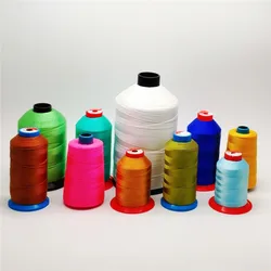 Дешевая, оптовая продажа, ткацкая нить 40/2 5000yds 100% полиэстер, швейная нить