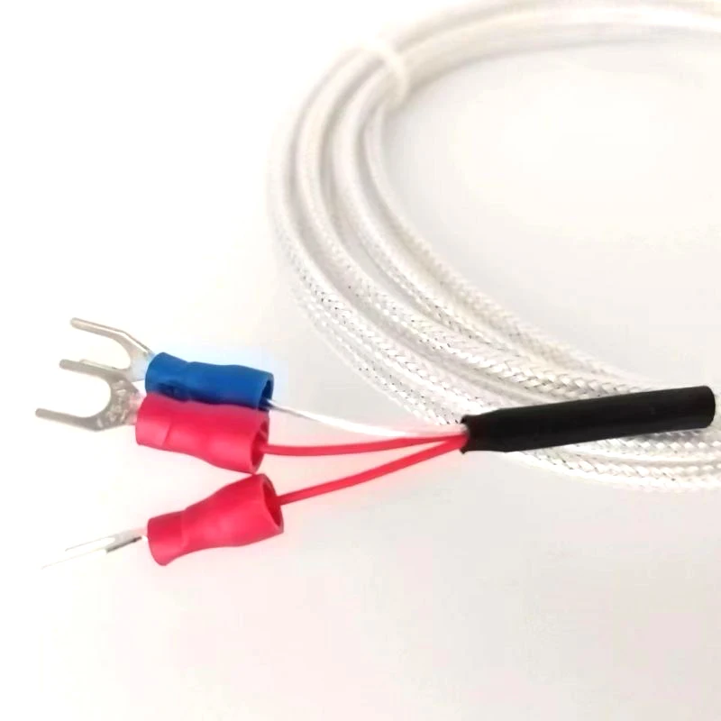 FOCUSENS PT100 DS18B20  PTFE PT100 RTD Professional 3 Wire Temperature Sensor Waterproof Thermistor Probe Temperature