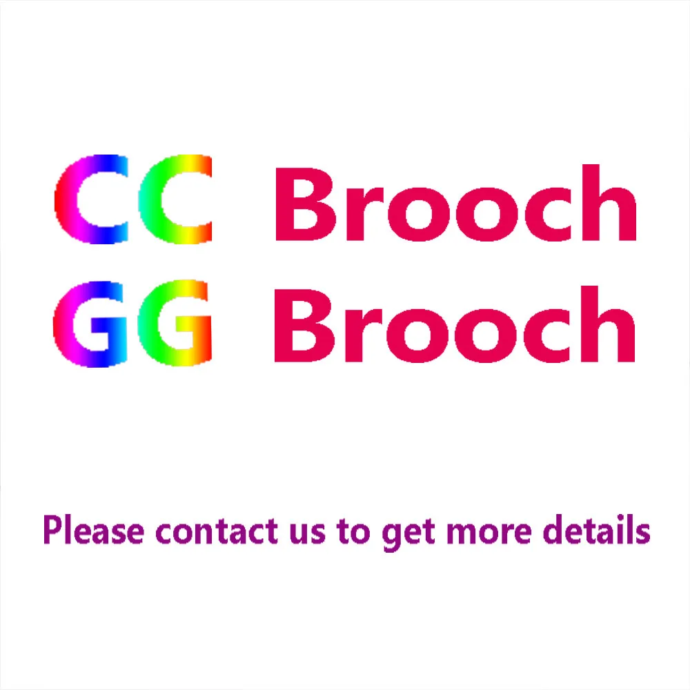 2021 fashion custom rhinestone CC women brooch jewelry inspired designer brooches and pins