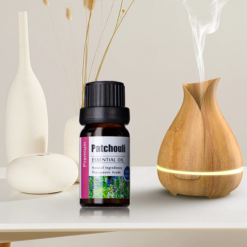 Wholesale Therapeutic Grade 100% Natural Organic Body Massage Patchouli Essential oil 10ml