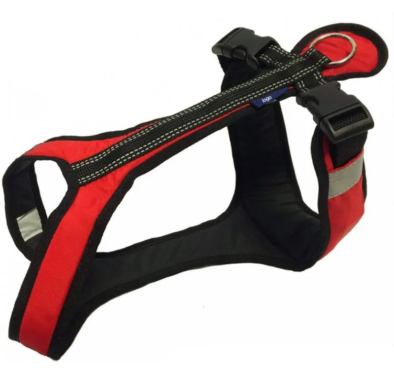 Dog  Harness and Leash Escape Proof Pet Vest Harness Zero DC Shorter Harness Black/neonorange