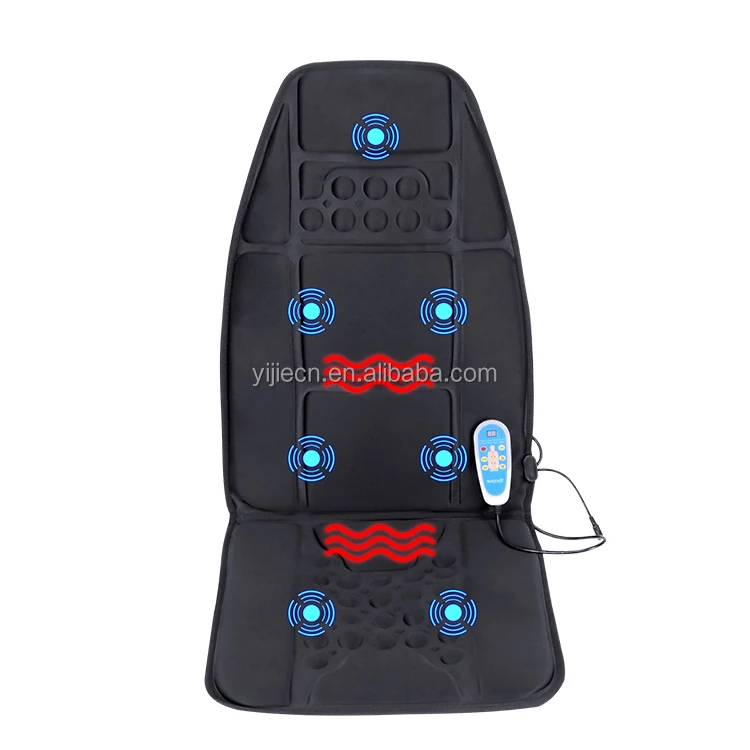 Vibrator Electric Pad With Heat Neck Back Buttock Massage Cushion Massager