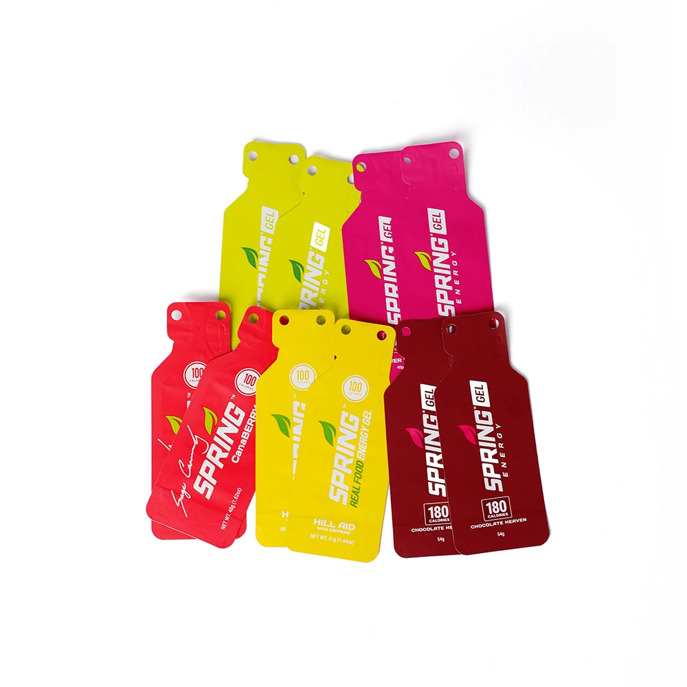 Ламинированная пластиковая упаковка гелевая рулонная пленка для сока майлара цветная печатная фольгированная упаковочная