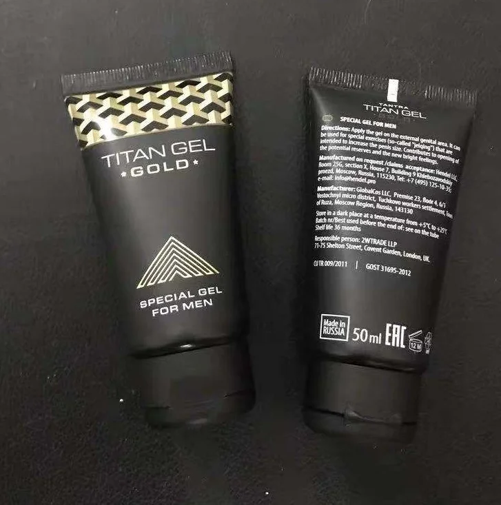 Titan Gel Penis Enlargement Cream Retarder Intim Male Potency Penis Growth Delay Cream