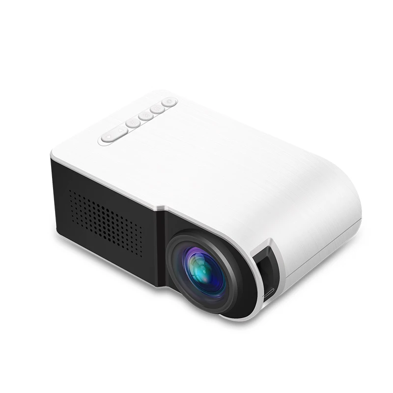 
YG210 LED Projector mini Video Manual Focus LCD Mini Projector Home Theatre projector YG-210 